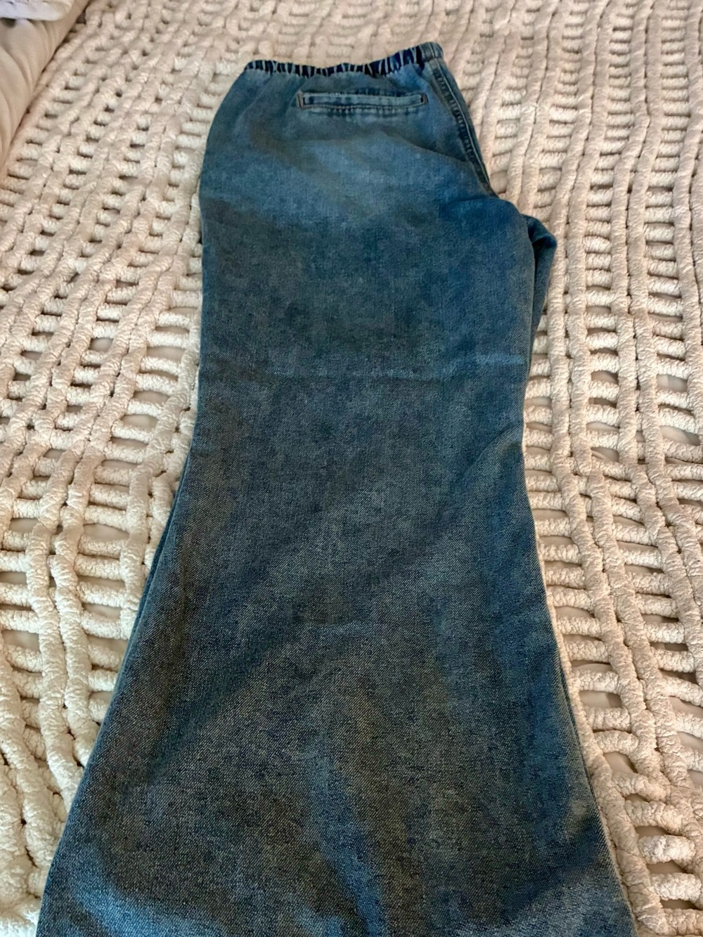 Vanilla Star Blue Wide-Leg Flare Jeans NWOT